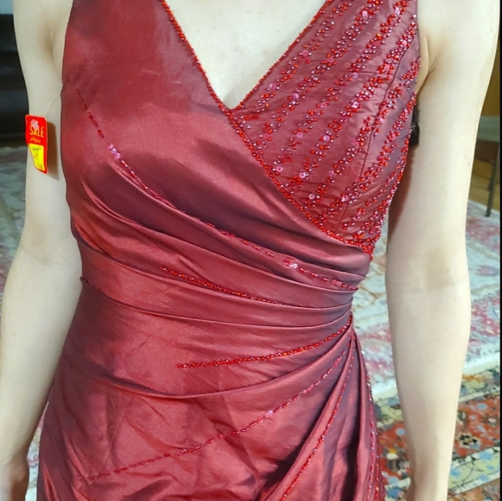 Red Evening Dress